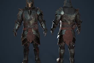 create, edit, port custom skyrim mod or fallout 4 armor, weapon and game mods