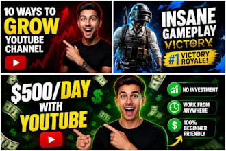 create professional youtube thumbnails new trending asthetic thumbnails
