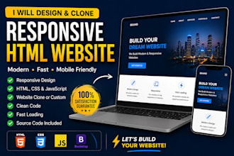 copy clone website and build html website