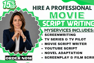 write movie script, screenplay, short movie, screenwriting, synopsis
