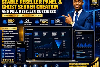 setup full reseller business, strong8k, mega ott, dream4k trex reseller website