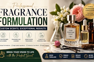 formulate custom perfumes and fragrance formulations