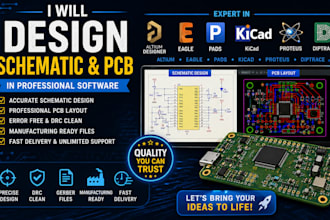 create pcb layout and circuit schematic in altium