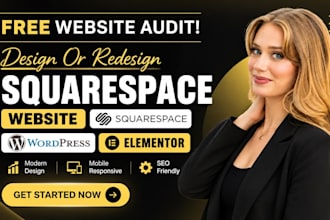 build ready to sell squarespace website, website development