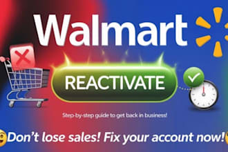 reactivate your terminated walmart marketplace seller account