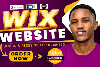design or redesign wix business website as a wix studio expert