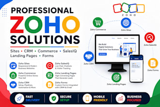 do zoho sites, zoho commerce, zoho crm zoho salesiq zoho landing page zoho forms