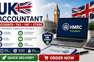 uk company tax filing UK tax return ct600 UK accountant UK vat bookkeeping llc