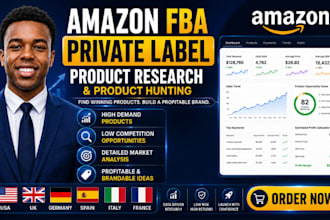 do amazon private label product research and product hunting