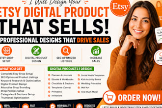 do esty seo listing, esty sales, ecommerce marketing, esty digital product