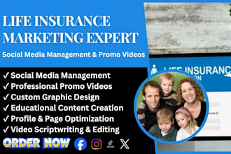 grow your life insurance business with promo videos and social media marketing
