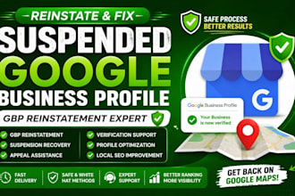 reinstate and fix suspended gmb appeal google my business profile reinstatement