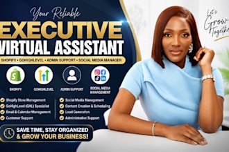 be your executive personal ghl virtual assistant expert, social media manager