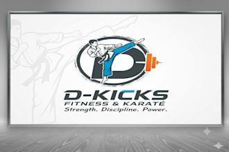 design high impact karate martial arts and sports posters