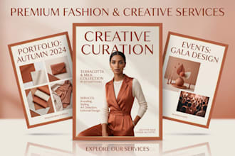 design fashion flyer event flyer magazine cover poster beauty branding dl flyer