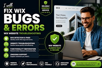 fix wix bugs, errors and wix website troubleshooting