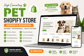 pet shopify store pet shopify accessories website dropshipping supplies store