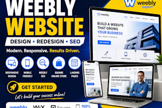 design or redesign professional weebly website