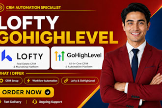 do and setup lofty gohighlevel activecampaign keap mailchimp brevo