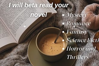 alpha or beta read your fantasy romance thrilllers young adult books thoroughly