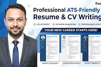 create an ats  optimized professional resume and CV
