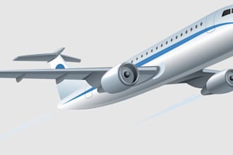 3d aircraft, airplane, business jet, sci fi tank, helicopter, 3d airport design