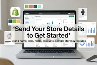build a premium shopify store with custom branding and SEO