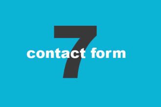 fix contact form7 issues and form desing in wordpress