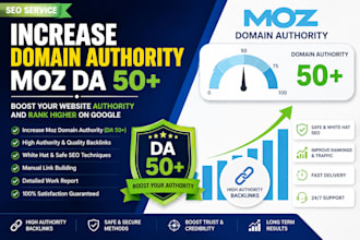 increase moz da, increase da pa, increase domain authorlty, increase da 50