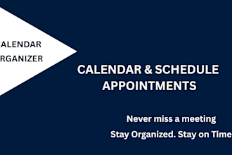 organize your calendar and schedule meetings efficiently