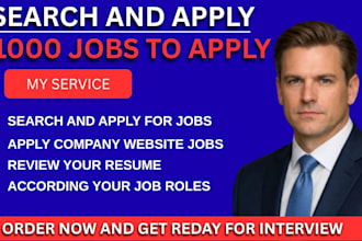 professional job search and application support