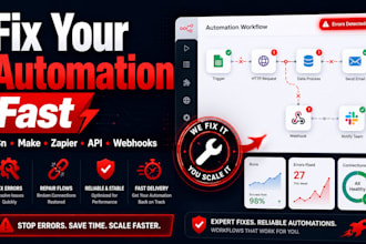fix n8n make zapier automation errors
