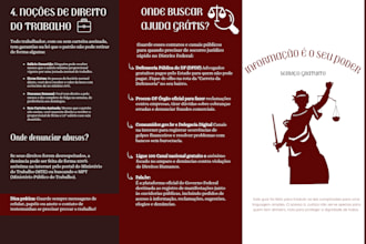 do a information flyer for your company