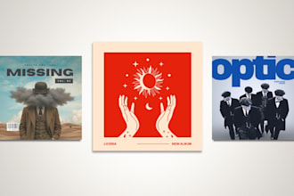 design professional spotify album and single cover art