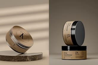 design luxury cosmetic labels and skincare packaging for beauty brands