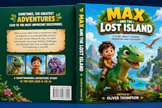 design children book , kids book cover illustrations for amazon KDP