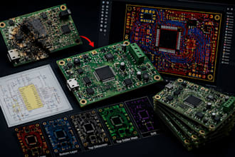 design review redesign pcb layout circuit schematic gerber file kicad