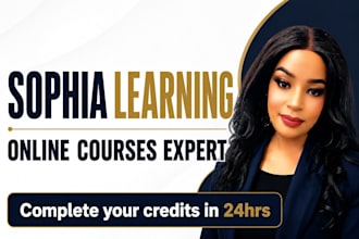 do sophia learning, studycom, straighterline, purdue global, assigned tasks