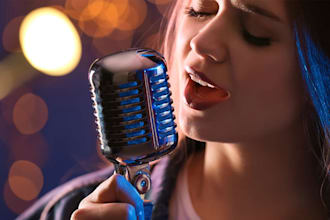 record spanish vocals, flamenco, backing vocal, pop, afro house, music producer