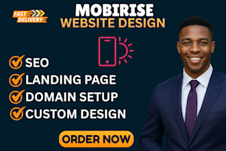 create custom mobirise block mobirise website landing page