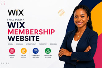 design wix nonprofit website, charity website, and community web