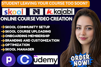 skool community setup skool community course manager course upload