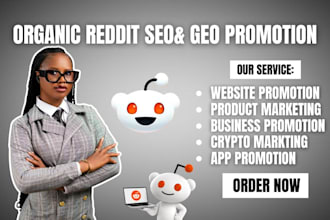 do social media reddit SEO post to promote company item ai app saas tool