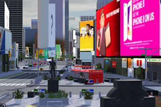 build roblox open world city map rp city, realistic urban map in gta style