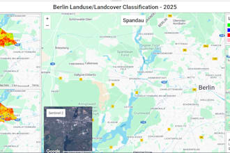 map land use and land cover change for your study area