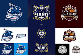 do sports logo design for team, leagues, tournaments, competition, sports events