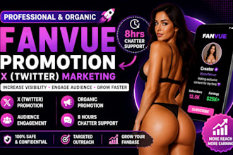 promote your fanvue with x twitter marketing and creator outreach