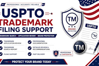 prepare and review your uspto trademark application professionally
