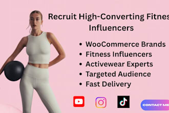 fitness influencers for woocommerce activewear brands
