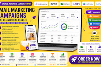 verticalresponse ortto mailgen selzy mailmodo sendx email marketing campaign